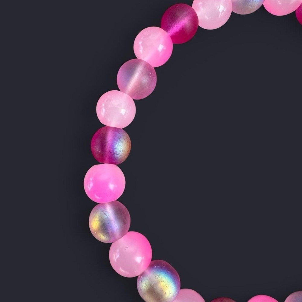 Barbie Glass Bead Bracelet - Picture 2 of 4